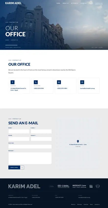 Cinematic – Contact us
